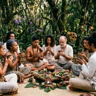 Movimento frequencial com Ritual do Cacau